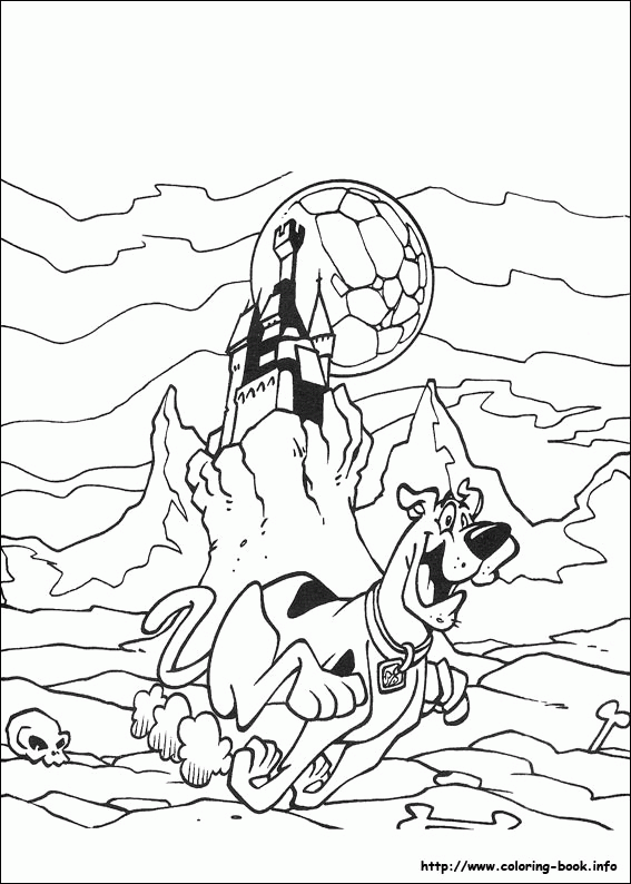 Scooby Doo kolorowanki